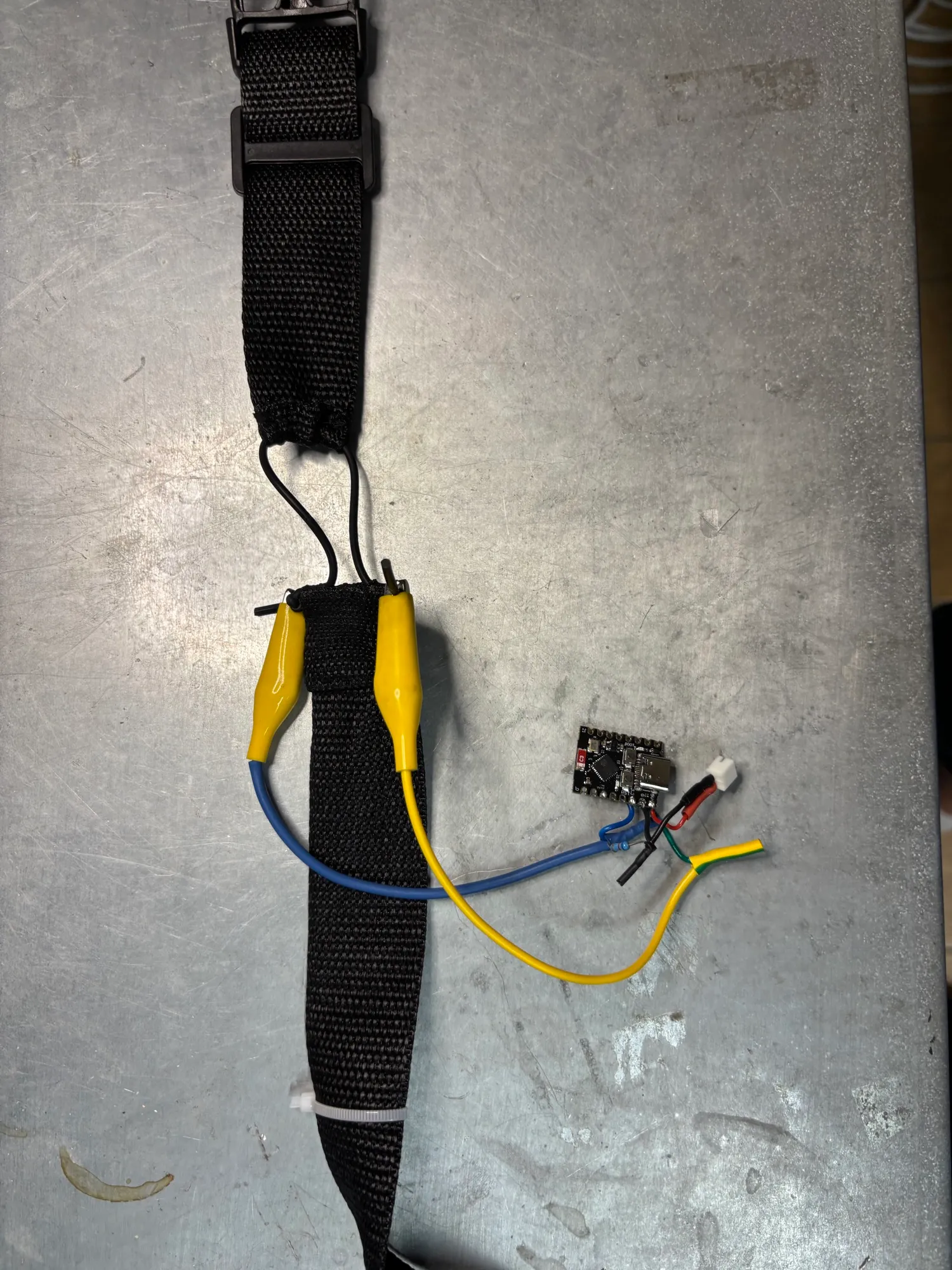 Running on battery.
