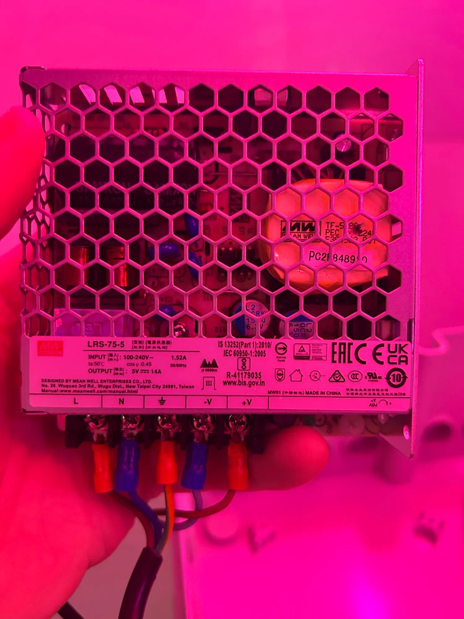 The power block.