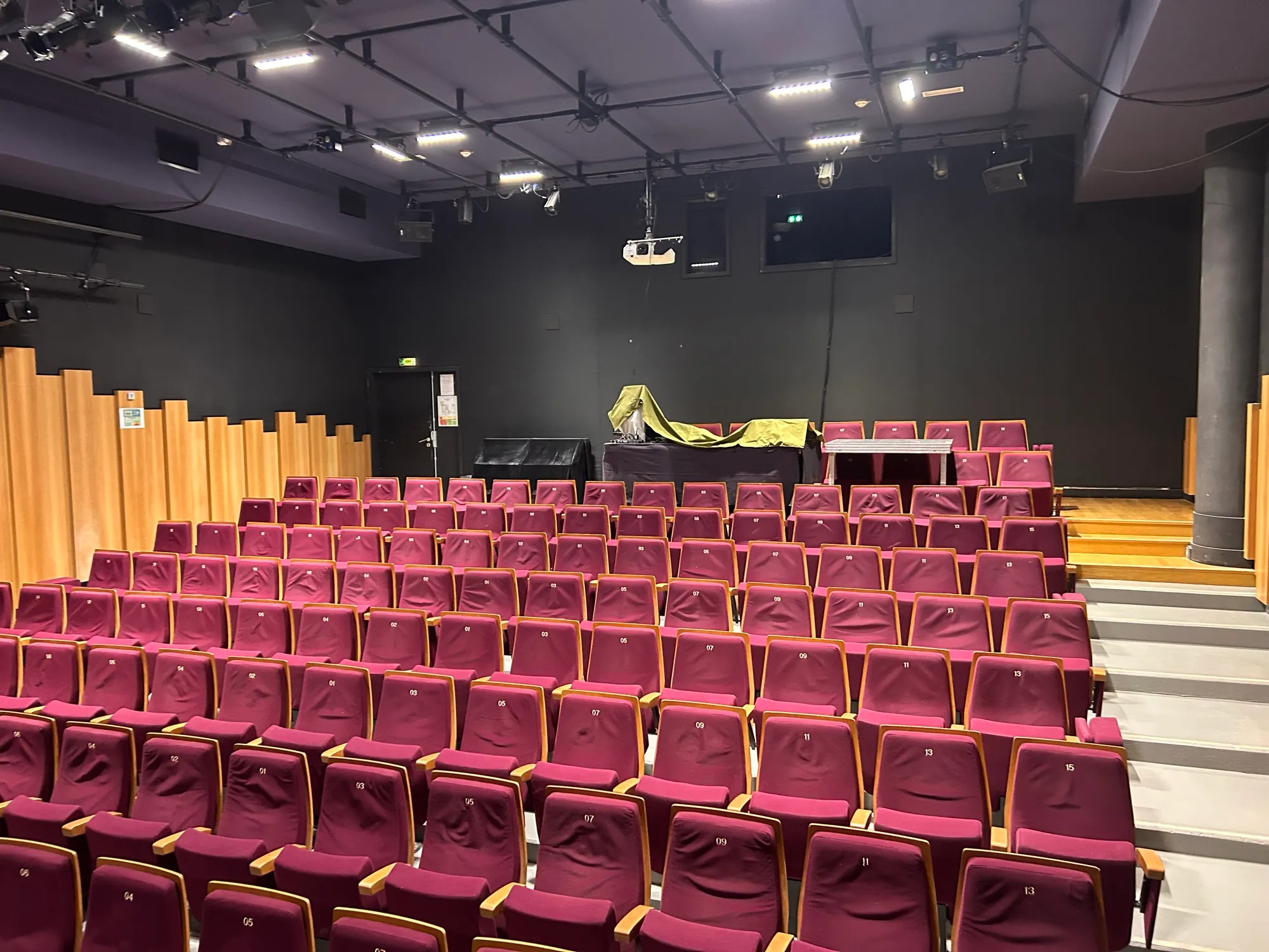 The seats.